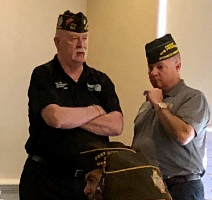 Membership Training in Mass. that 26 Connecticut VFW members attended. There was at least 1 person from each of the 12 states in the eastern conference there.  It went well and was very informative. Jr. Vice Commander-in-Chief 
