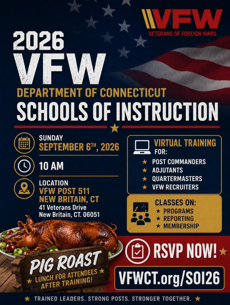2026 VFW Connecticut School of Instruction (SOI)